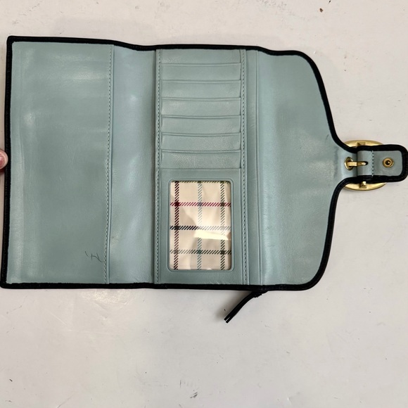 🐝 Coach Signature Bleecker Bag Black
F0794-11434 and Wallet Braided Leather - Picture 12 of 16